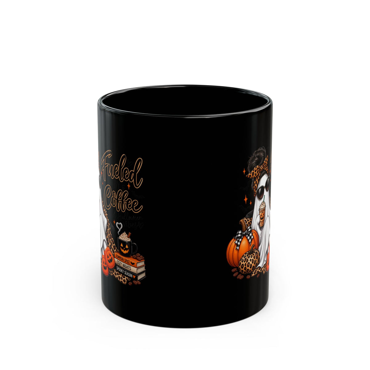 Fueled By Coffee Halloween Mug