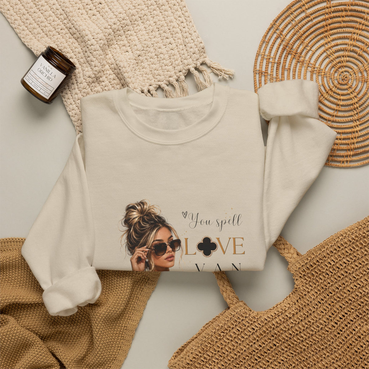 How To Spell Love Sweatshirt