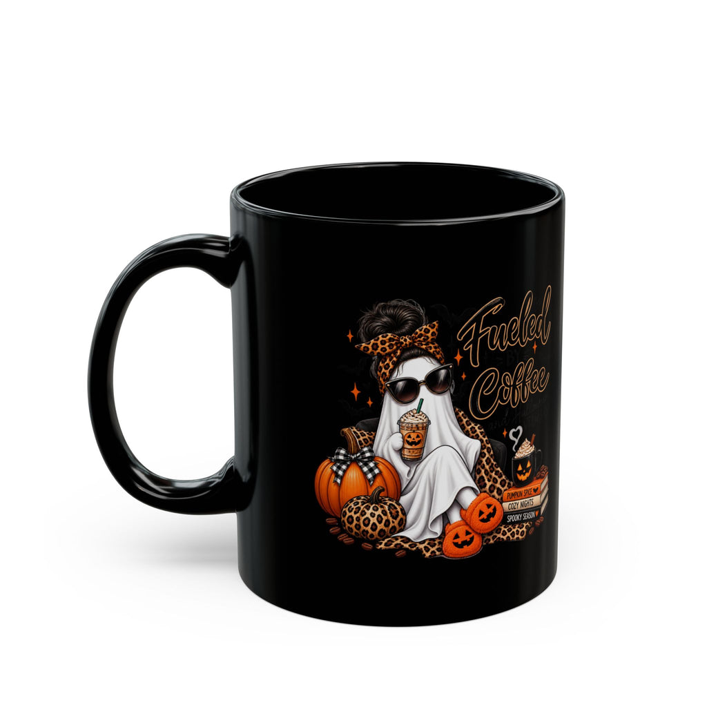 Fueled By Coffee Halloween Mug