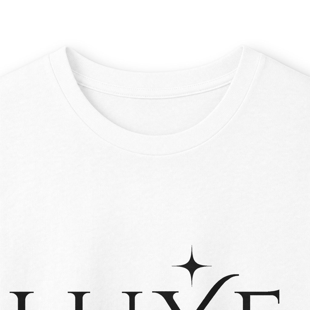 Luxe Long Sleeve Tee — Minimal Elegant Script Shirt